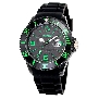 InTimes Unisex Silicon IT-057SGRN Watch