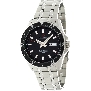 Precimax Men's Vintage Automatic PX12094 Silver Stainless-Steel Automatic Watch With Black Dial