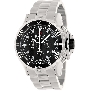 Precimax Men's Carbon Pro PX12201 Silver Stainless-Steel Quartz Watch With Black Dial