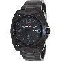 PRECIMAX Men's Fortis Automatic PX13208 Black Stainless-Steel Automatic Watch With Black Dial
