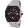 PRECIMAX Men's Fortis Automatic PX13210 Silver Stainless-Steel Automatic Watch With Black Dial