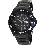 PRECIMAX Men's Aqua Classic Automatic PX13226 Black Stainless-Steel Automatic Watch With Black Dial