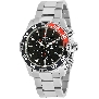 Swiss Precimax Men's Formula-7 Pro SP12058 Silver Stainless-Steel Swiss Chronograph Watch With Black Dial