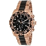 Swiss Precimax Men's Formula-7 Pro SP12063 Rose-Gold Stainless-Steel Swiss Chronograph Watch With Black Dial