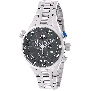 Swiss Precimax Men's Torin Pro SP12121 Silver Stainless-Steel Swiss Chronograph Watch With Black Dial