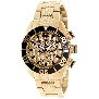 Swiss Precimax Men's Deep Blue Pro II SP12169 Gold Stainless-Steel Swiss Chronograph Watch With Gold Dial
