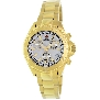 Swiss Precimax Women's Manhattan Elite SP12186 Gold Stainless-Steel Swiss Chronograph Watch With Mother-Of-Pearl Dial