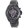 Swiss Precimax Men's Maritime Pro SP12193 Black Stainless-Steel Swiss Chronograph Watch With Black Dial