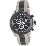 Swiss Precimax Men's Maritime Pro SP12197 Two-Tone Stainless-Steel Swiss Chronograph Watch With Black Dial