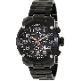 Swiss Precimax Men's Marauder Pro SP13013 Black Stainless-Steel Swiss Chronograph Watch With Black Dial