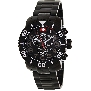 Swiss Precimax Men's Verto Pro SP13032 Black Stainless-Steel Swiss Chronograph Watch With Black Dial
