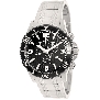 Swiss Precimax Men's Tarsis Pro SP13057 Silver Stainless-Steel Swiss Chronograph Watch With Black Dial