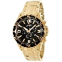 Swiss Precimax Men's Tarsis Pro SP13063 Gold Stainless-Steel Swiss Chronograph Watch With Black Dial