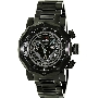Swiss Precimax Men's Vector Pro SP13094 Black Stainless-Steel Swiss Chronograph Watch With Black Dial