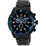 Swiss Precimax Men's Pulse Pro SP13103 Black Stainless-Steel Swiss Chronograph Watch With Black Dial