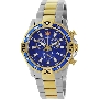 Swiss Precimax Men's Falcon Pro SP13111 Two-Tone Stainless-Steel Swiss Chronograph Watch With Blue Dial