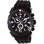 Swiss Precimax Men's Recon Pro Sport SP13116 Black Polyurethane Swiss Chronograph Watch With Black Dial