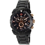 Swiss Precimax Men's Recon Pro SP13120 Black Stainless-Steel Swiss Chronograph Watch With Black Dial