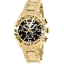 Swiss Precimax Men's Deep Blue Pro III SP13136 Gold Stainless-Steel Swiss Chronograph Watch With Gold Dial