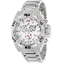 Swiss Precimax Men's Quantum Pro SP13179 Silver Stainless-Steel Swiss Chronograph Watch With White Dial