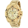 Swiss Precimax Men's Quantum Pro SP13184 Gold Stainless-Steel Swiss Chronograph Watch With Gold Dial