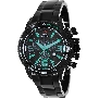 Swiss Precimax Men's Forge Pro SP13243 Black Stainless-Steel Swiss Chronograph Watch With Black Dial