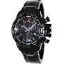 Swiss Precimax Men's Forge Pro SP13244 Black Stainless-Steel Swiss Chronograph Watch With Black Dial