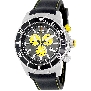 Swiss Precimax Men's Pursuit Pro Sport SP13276 Black Silicone Swiss Chronograph Watch With Grey Dial