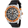 Swiss Precimax Men's Pursuit Pro Sport SP13279 Black Silicone Swiss Chronograph Watch With Grey Dial