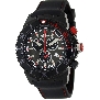 Swiss Precimax Men's Pursuit Pro Sport SP13284 Black Silicone Swiss Chronograph Watch With Grey Dial