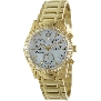Swiss Precimax Women's Desire Elite Diamond SP13301 Gold Stainless-Steel Swiss Chronograph Watch With Mother-Of-Pearl Dial